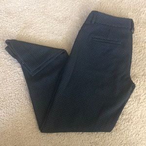 Express Patterned Straight Leg Dress Pant—EUC